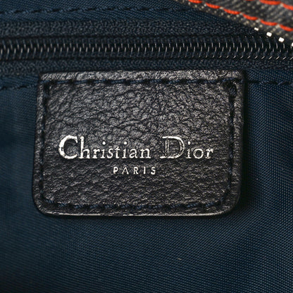 Christian Dior Monogram Flight East West Tote Blue 6 of 9