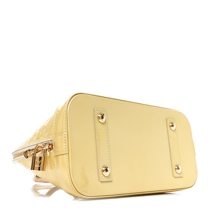 Louis Vuitton Vernis Alma PM Blanc Corail 4 of 9