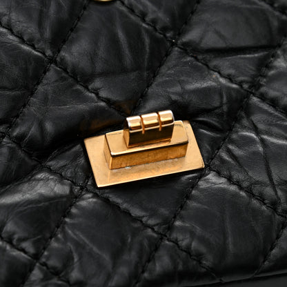 Chanel Aged Calfskin Quilted 2.55 Reissue 226 Flap Black 11 of 14