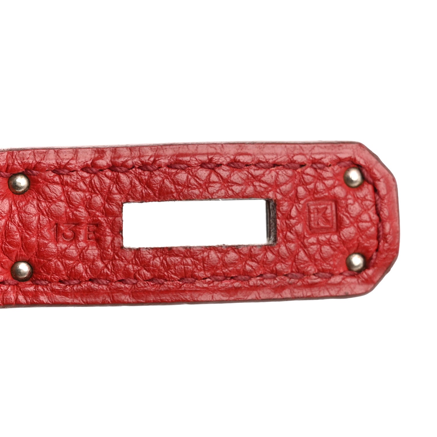 Hermes Togo Birkin 30 Rouge Garance 7 of 14