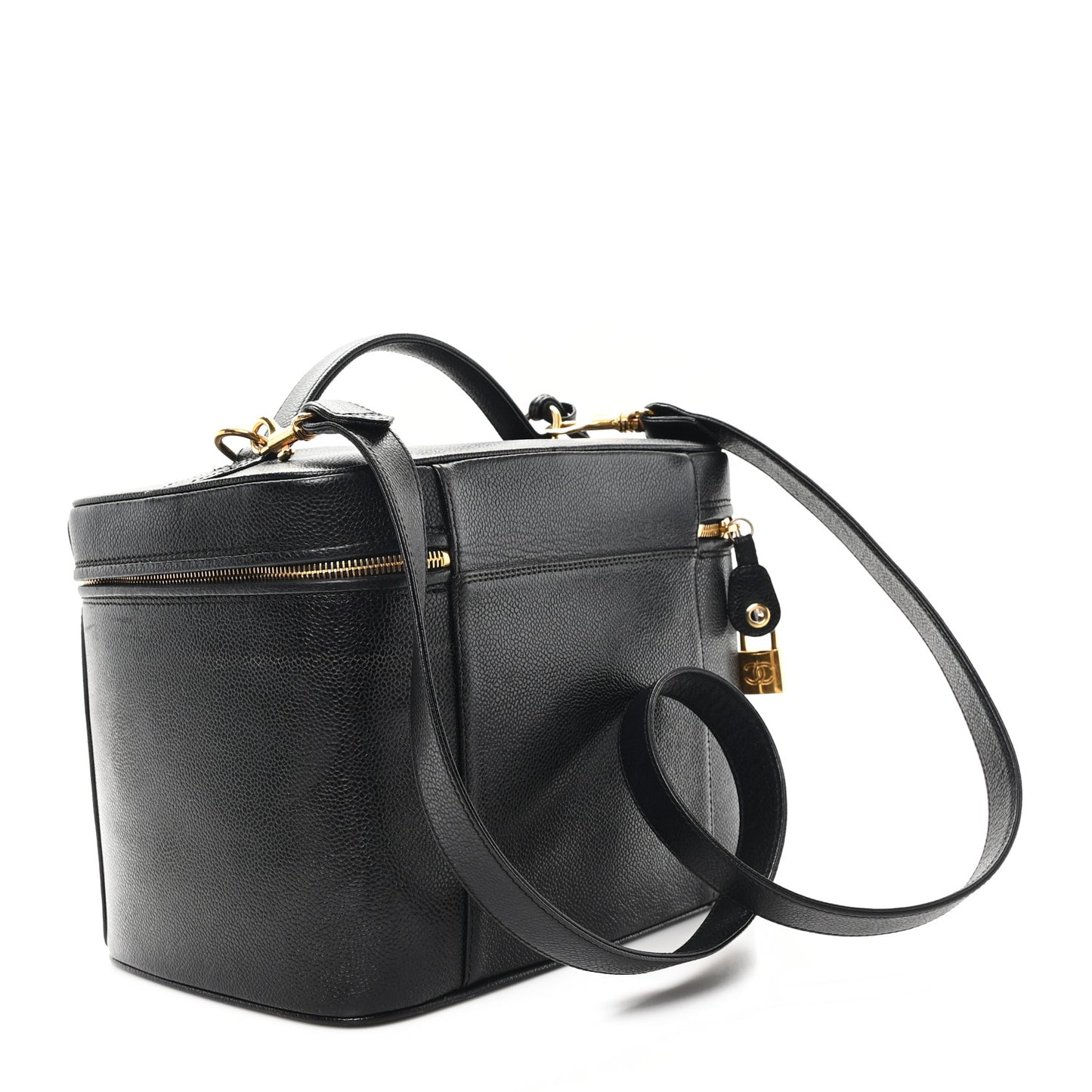 Caviar CC Vanity Train Case Black
