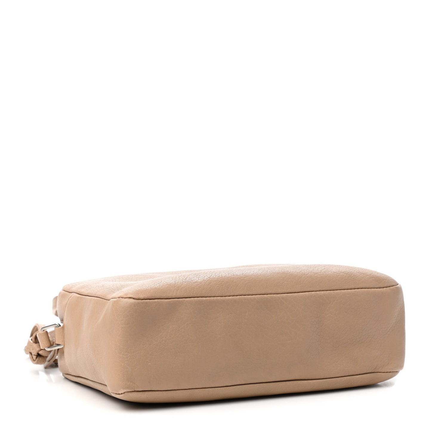 Lambskin Monogram Small Lou Camera Bag Dark Beige