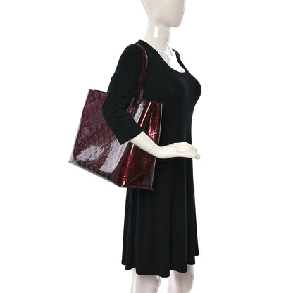 Louis Vuitton Vernis Wilshire GM Rouge Fauviste 3 of 10