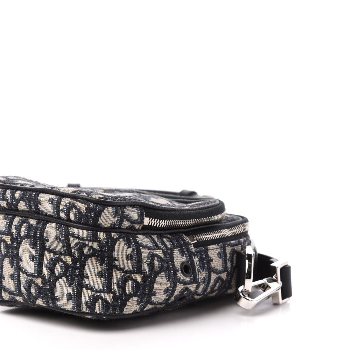Oblique Crossbody Bag Blue