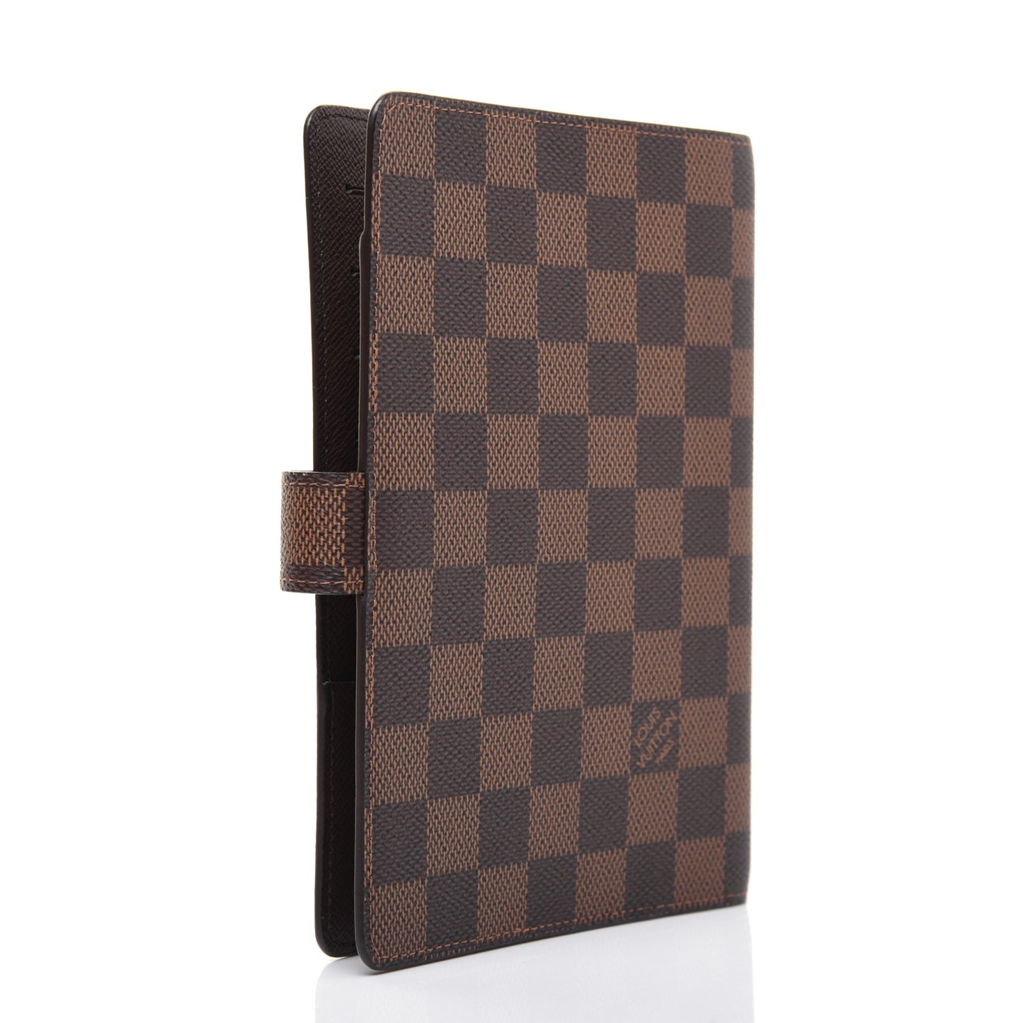 Damier Ebene Medium Ring Agenda Cover