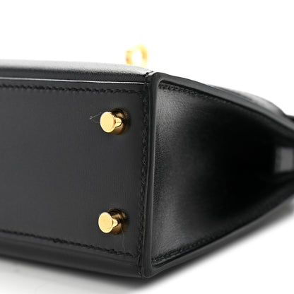 Hermes Box Mini Kelly Sellier 20 Black 10 of 12