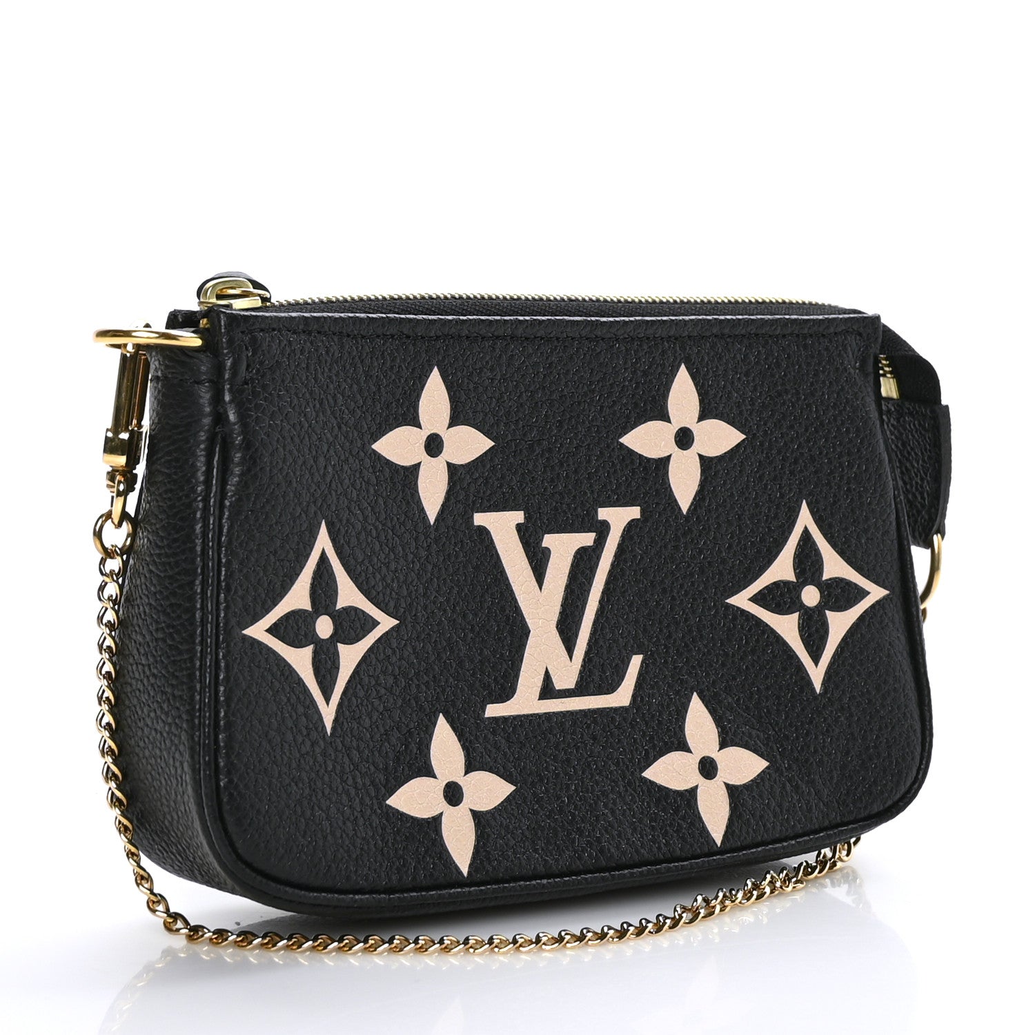 Louis Vuitton Empreinte Monogram Giant Mini Pochette Accessories Black 3 of 8