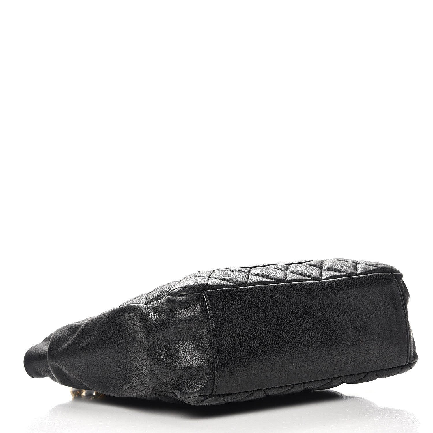Chanel Caviar Quilted Petit Shopping Tote PST Black 4 of 12