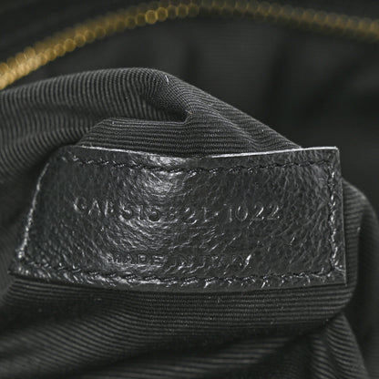 Saint Laurent Satin Patchwork Monogram Medium Jamie Black 6 of 8