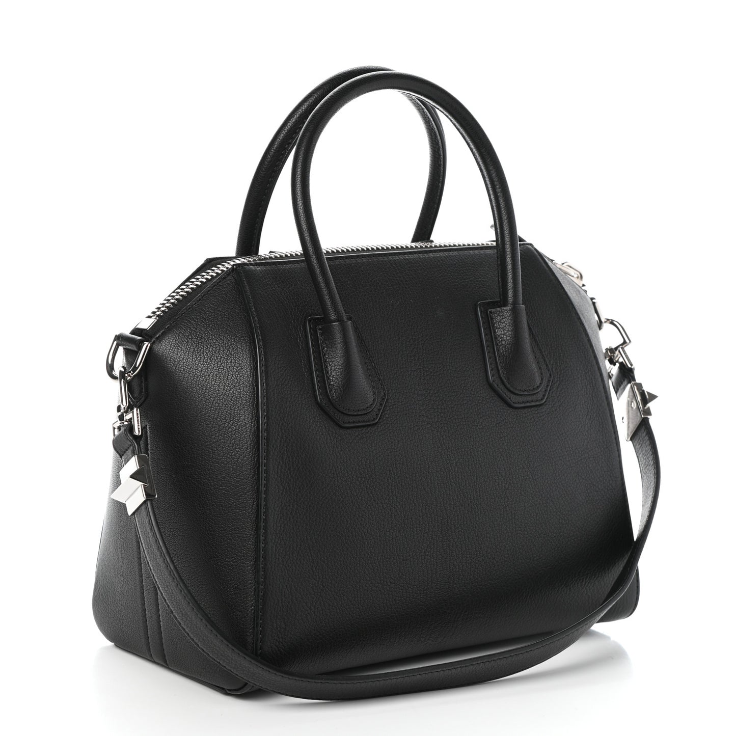 Sugar Goatskin Small Antigona Black