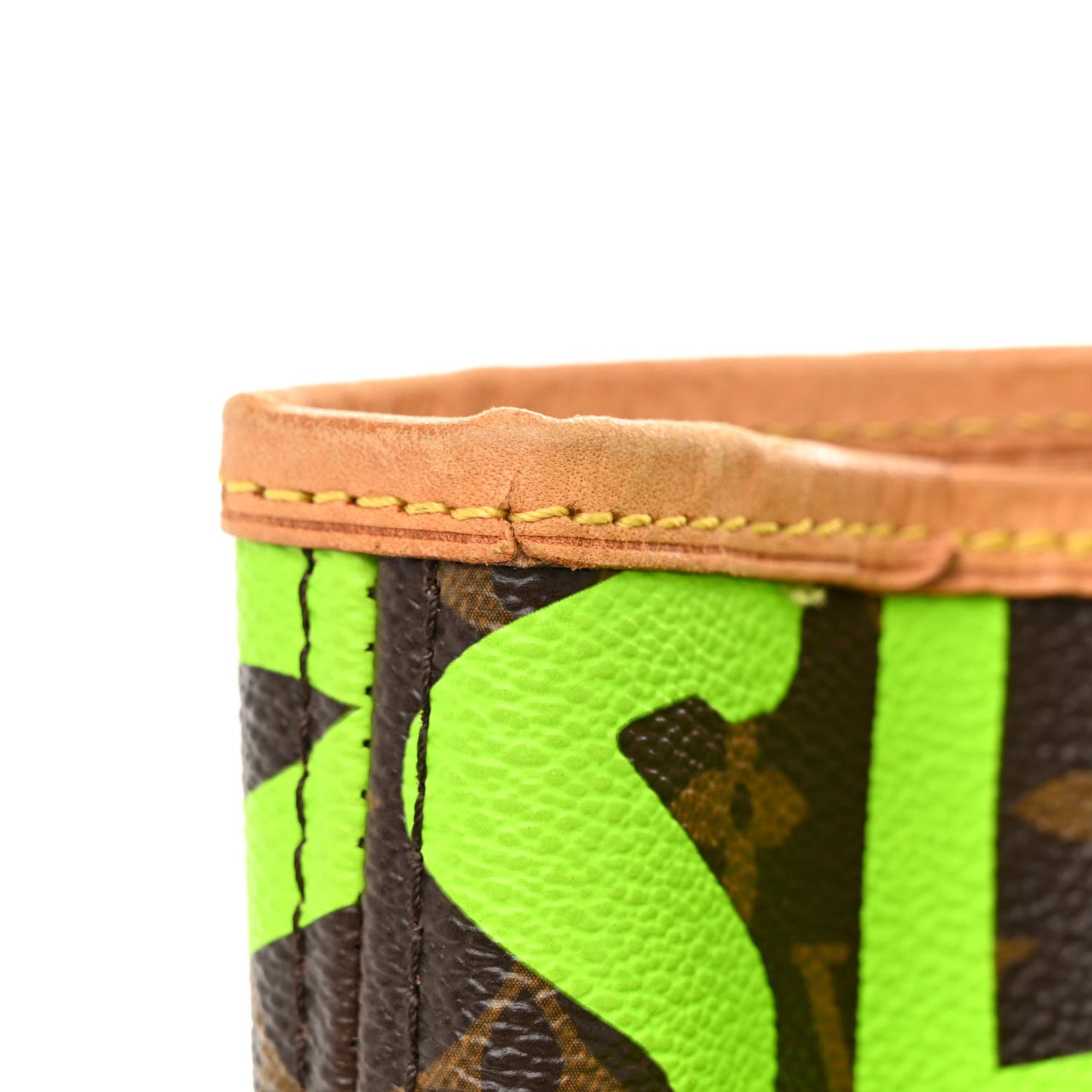 Monogram Graffiti Neverfull GM Green