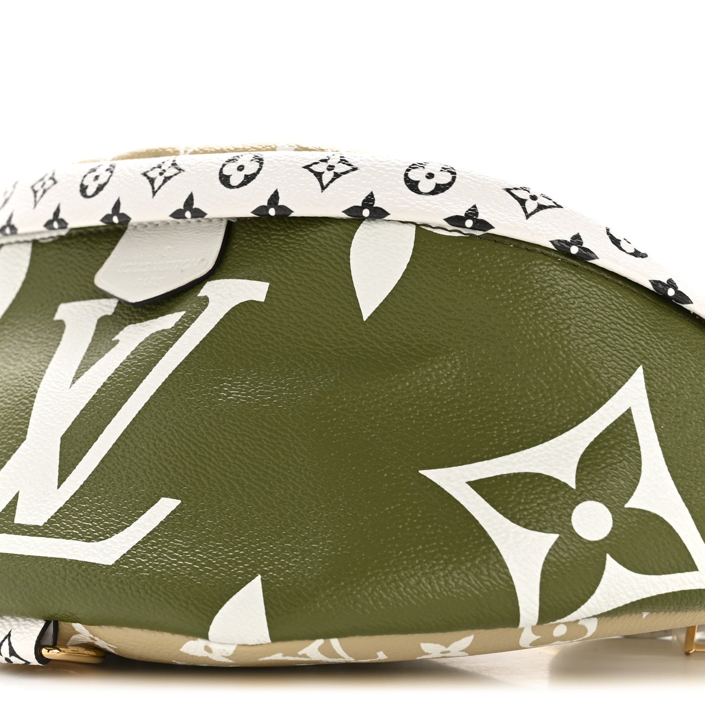 Monogram Giant Bumbag Kaki Beige