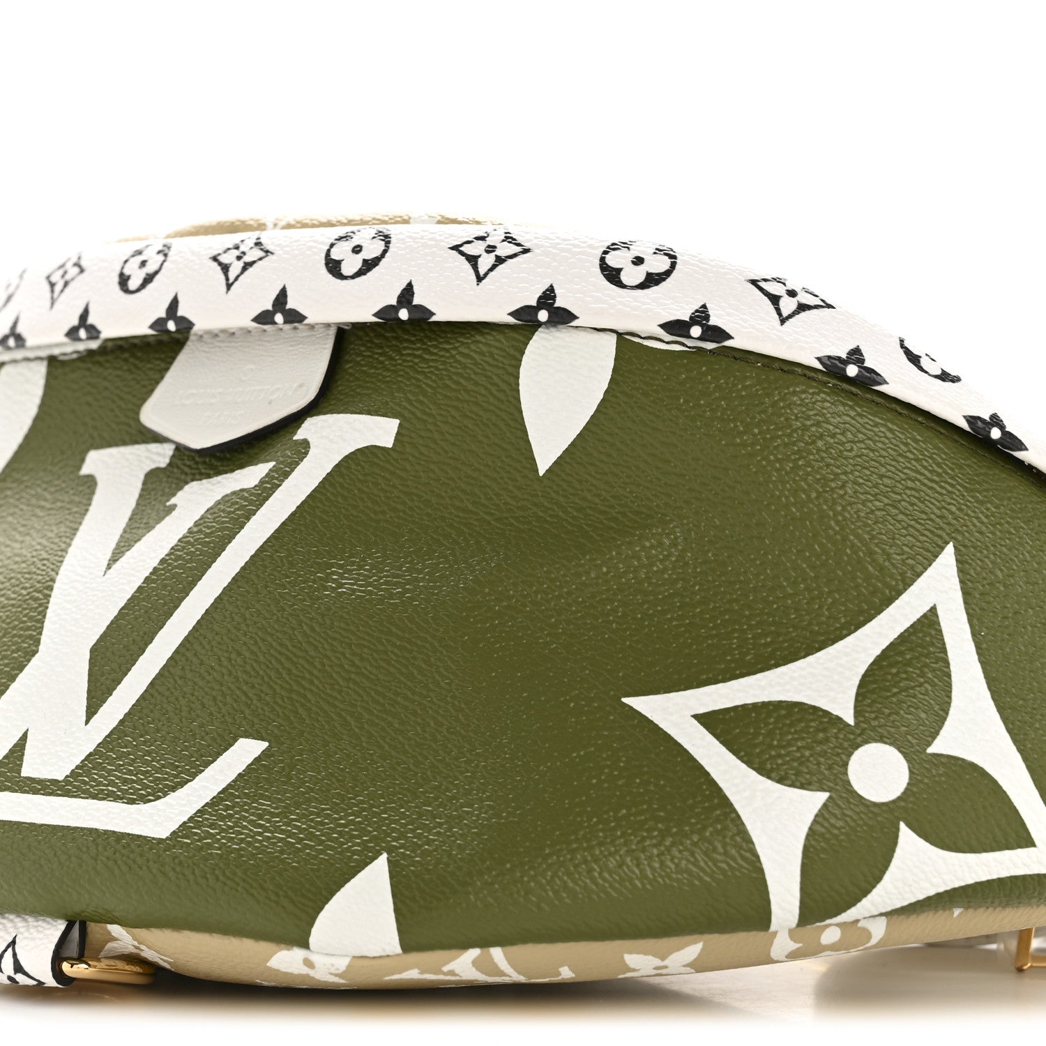 Louis Vuitton Monogram Giant Bumbag Kaki Beige 10 of 13