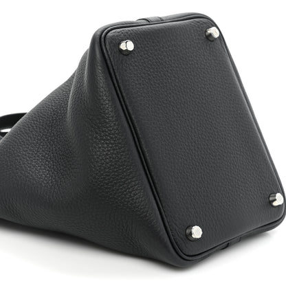 Hermes Taurillon Clemence Picotin Lock 18 PM Caban 8 of 9