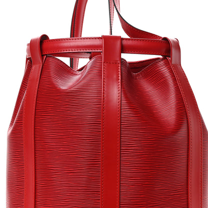 Louis Vuitton Epi Randonnee PM Castillan Red 7 of 9