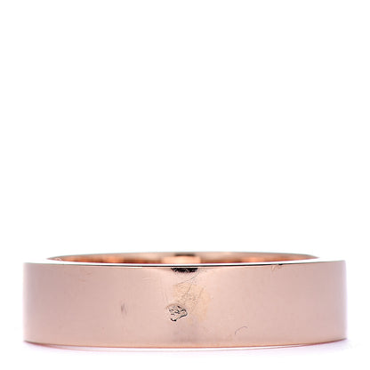 Hermes 18K Rose Gold PM Collier De Chien Ring 53 6.5 3 of 4