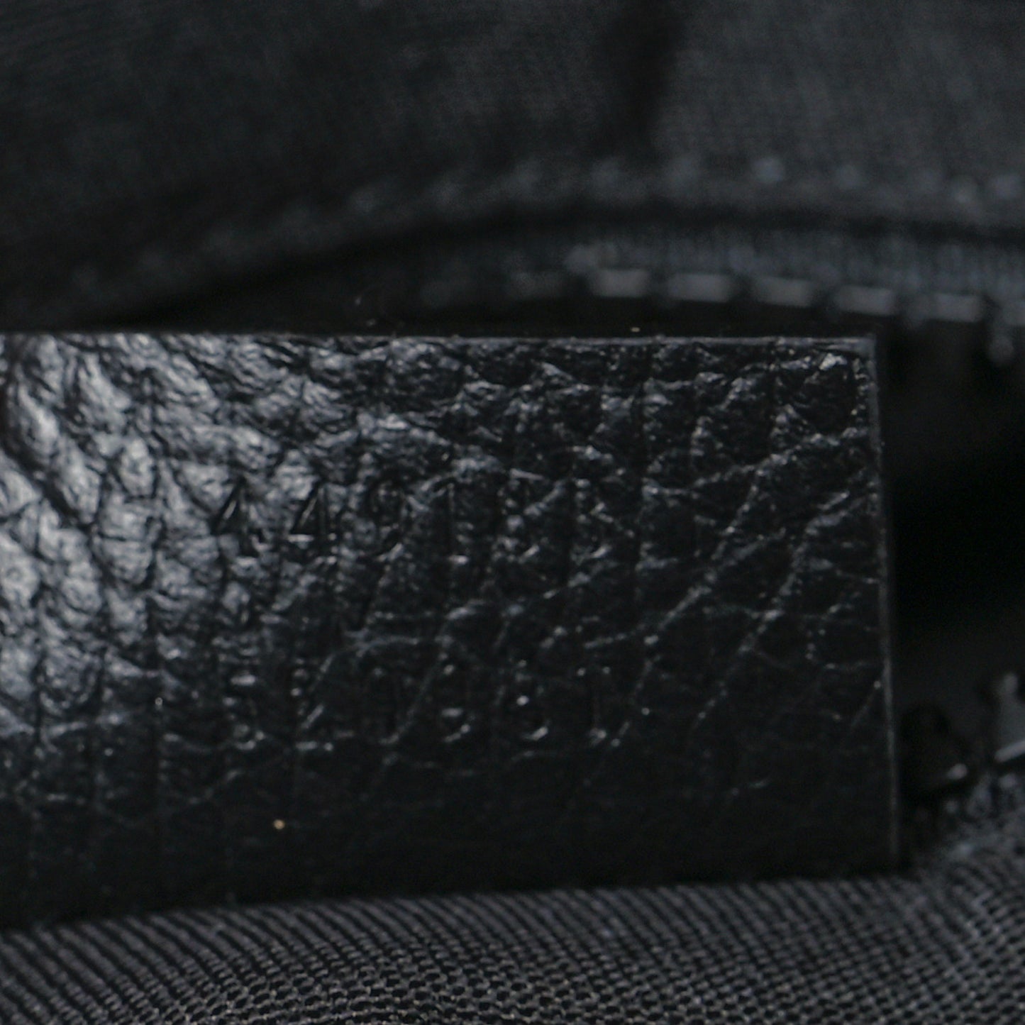 Nylon Monogram Mini Flat Messenger Bag Black