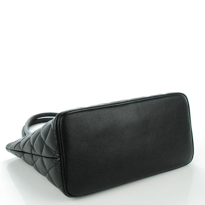 Chanel Caviar Quilted Medallion Tote Black 4 of 7