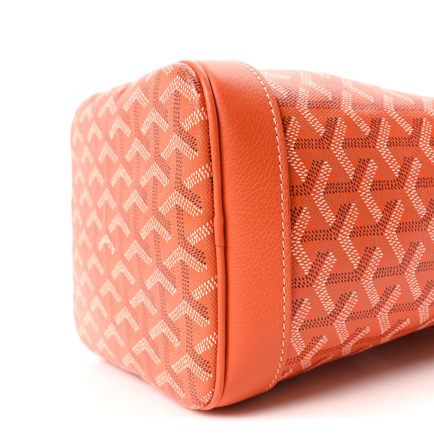 Goyard Goyardine Petit Flot Bucket Bag PM Orange 9 of 9