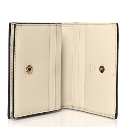 Gucci Guccissima Cherries Card Case Wallet White 5 of 13