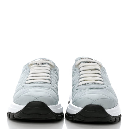 Prada Re-Nylon Piuma Metal Triangle Logo Quilted 45mm Sneakers 40 Fiordaliso 2 of 9