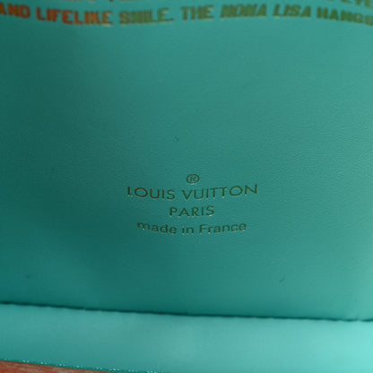 Louis Vuitton Masters Da Vinci Pochette Clutch Vert D’eau 6 of 15