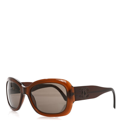 Chanel Studded CC Sunglasses 5102 Tortoise 1 of 7
