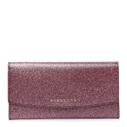 Burberry Patent Glitter Porter Continental Wallet 1 of 8
