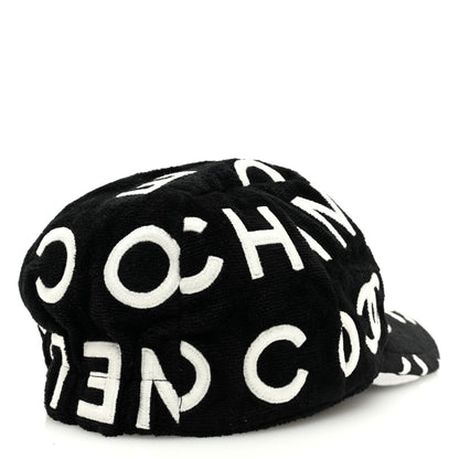 Chanel Velvet CC Cap Hat S Black 4 of 8