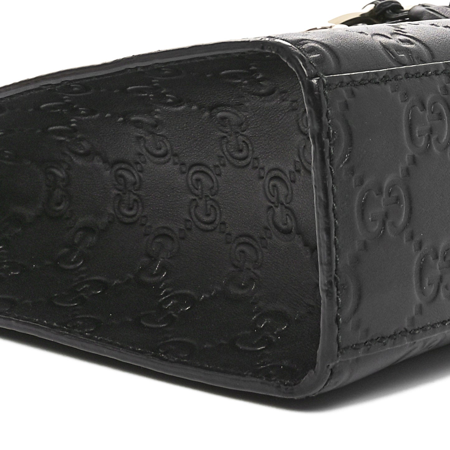 Guccissima Medium Emily Chain Shoulder Bag Black