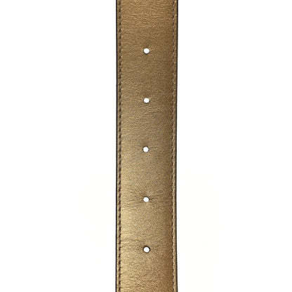 Louis Vuitton X LOL Monogram Belt 85 34 Gold Silver 7 of 8