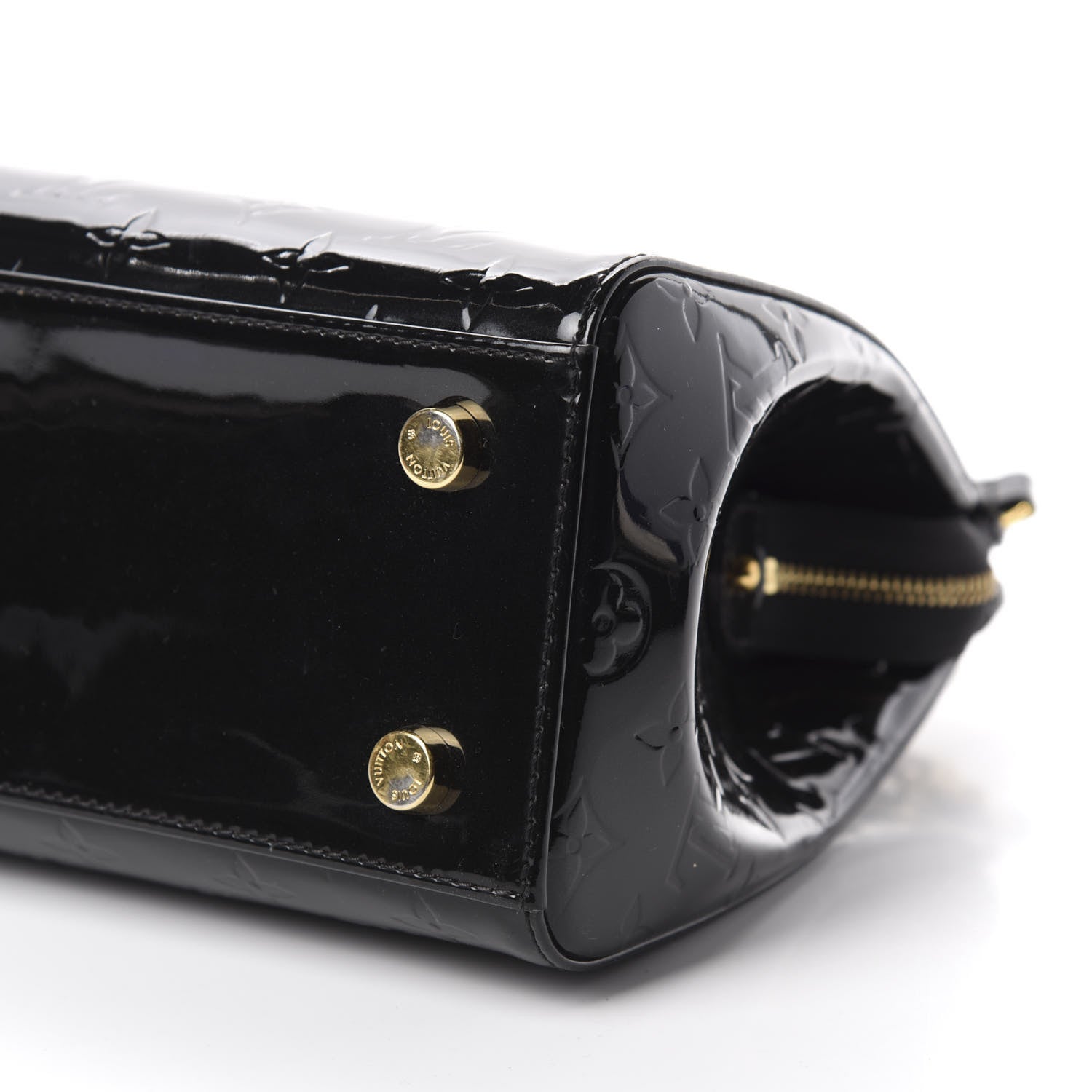 Louis Vuitton Vernis Brea MM Black 7 of 11