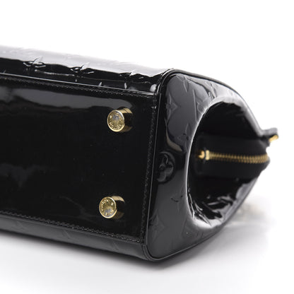 Louis Vuitton Vernis Brea MM Black 7 of 11