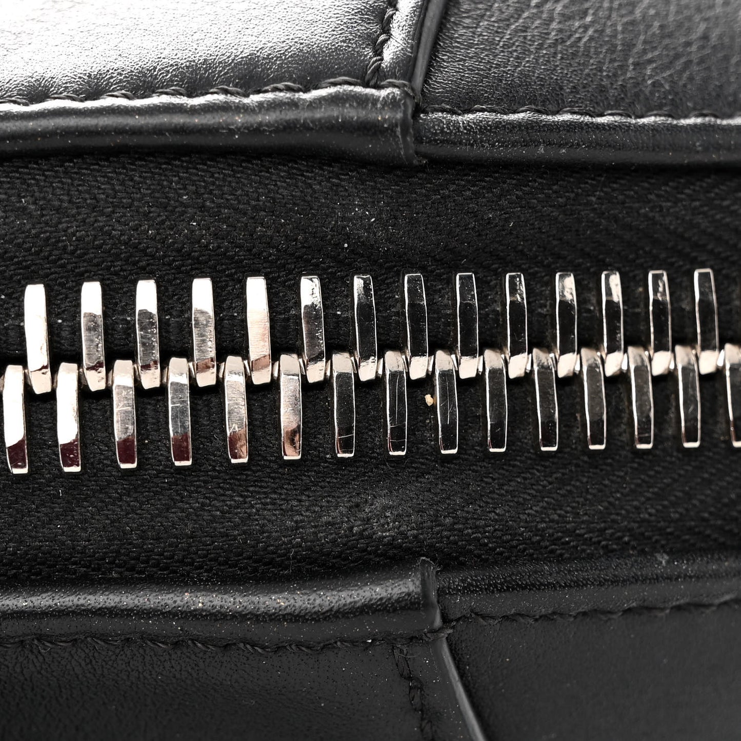 Calfskin Signature Logo Small Antigona Black