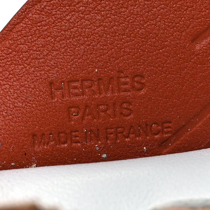 Hermes Milo Lambskin Grigri Rodeo Pegase Horse Bag Charm PM Bleu Brume Chai Cornaline 3 of 5