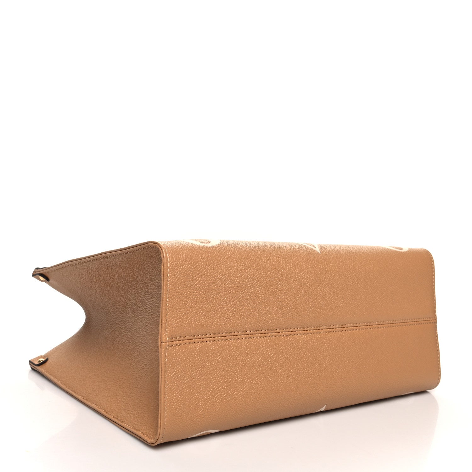 Louis Vuitton Empreinte Monogram Giant Onthego MM Arizona Creme 3 of 10