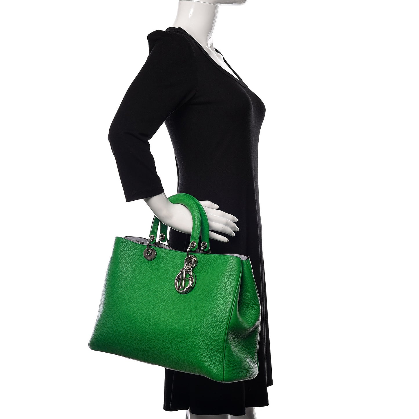 Bullcalf Large Diorissimo Tote Green