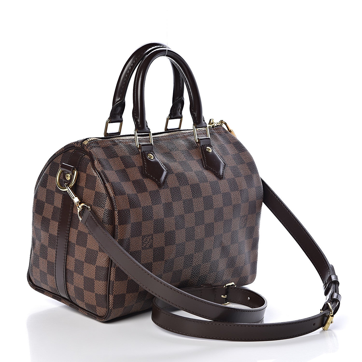 Louis Vuitton Damier Ebene Speedy Bandouliere 25 4 of 11
