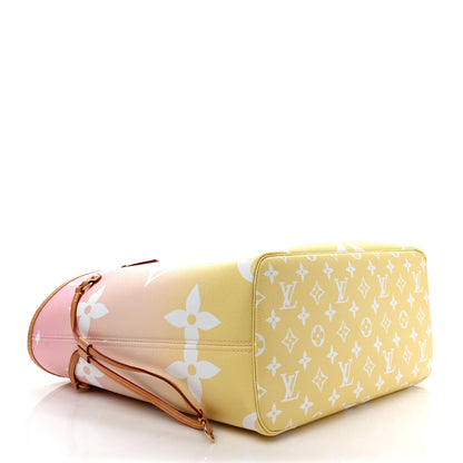 Louis Vuitton Monogram Giant By The Pool Neverfull MM Light Pink 5 of 10