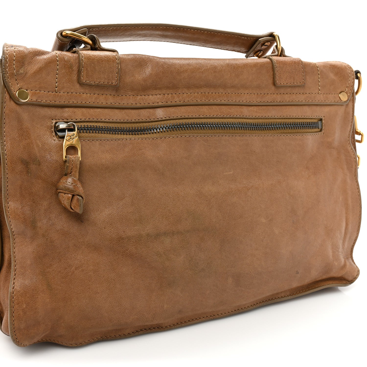Proenza Schouler Lambskin Medium PS1 Satchel Birch 22 of 25