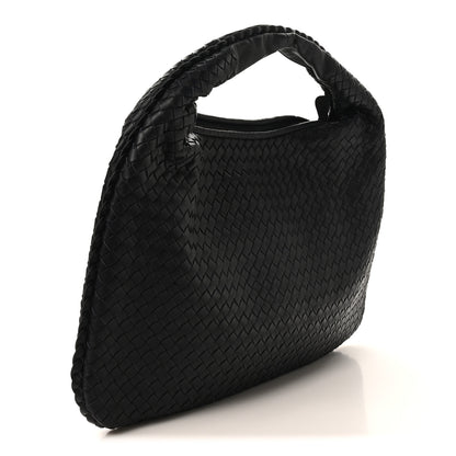 Bottega Veneta Nappa Intrecciato Large Veneta Hobo Black 3 of 9