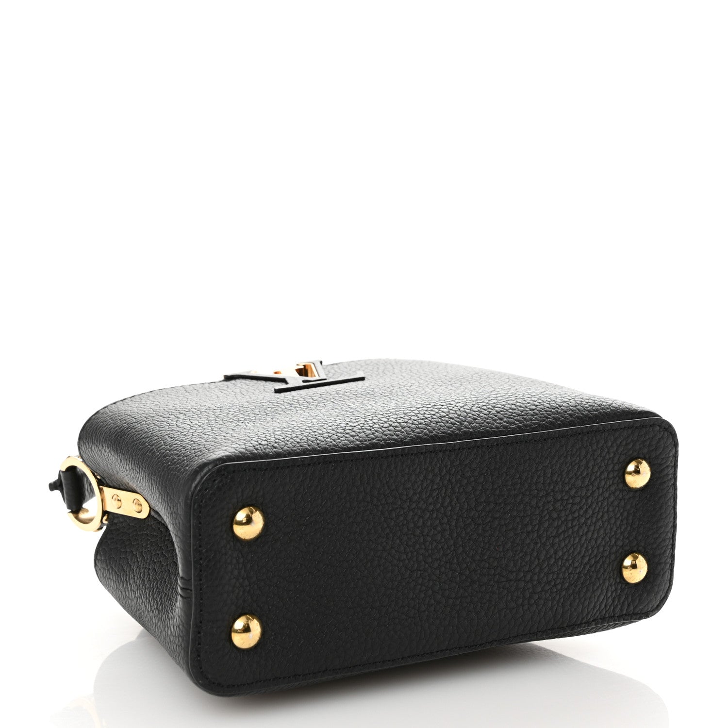 Louis Vuitton Taurillon Mini Capucines Black 4 of 9