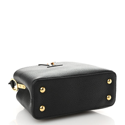 Louis Vuitton Taurillon Mini Capucines Black 4 of 9