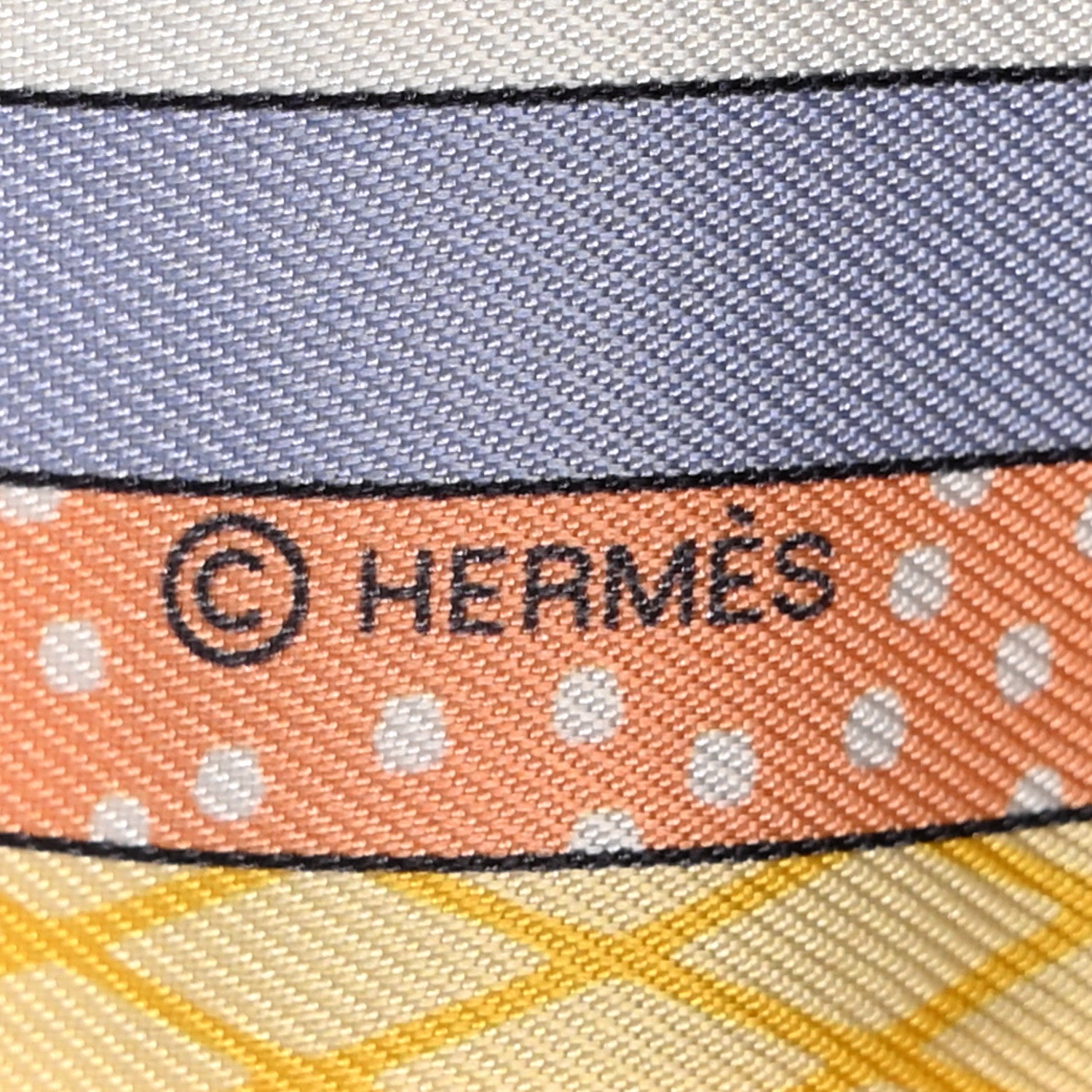 Hermes Silk Twilly Grand Theatre Nouveau White Vert Abricot 3 of 6