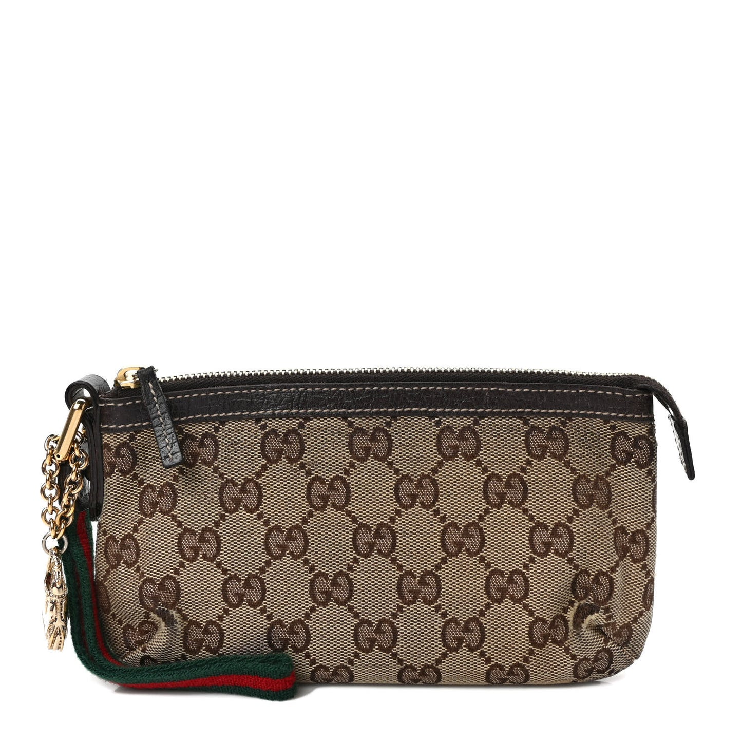 Monogram Jolicoeur Wristlet Dark Brown