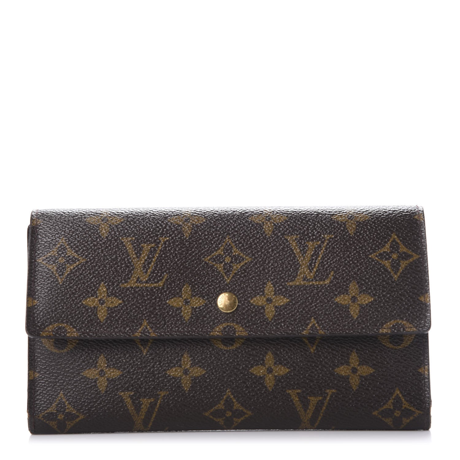 Louis Vuitton Monogram Porte Tresor International Wallet 1 of 12