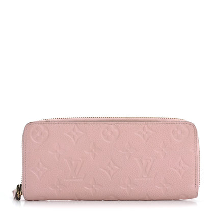 Louis Vuitton Empreinte Clemence Wallet Rose Ballerine 1 of 11