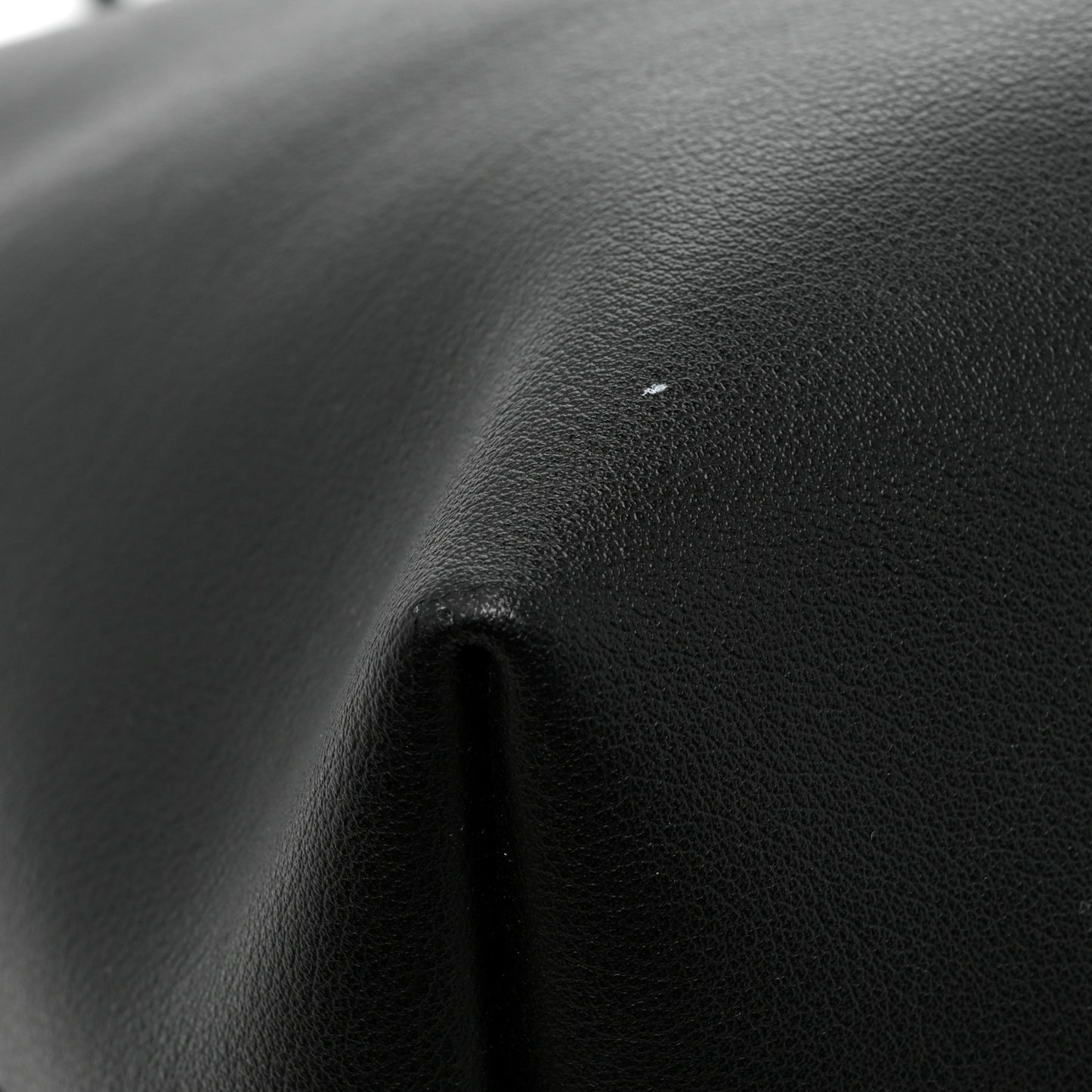 Calfskin Large Shopping Tote Black