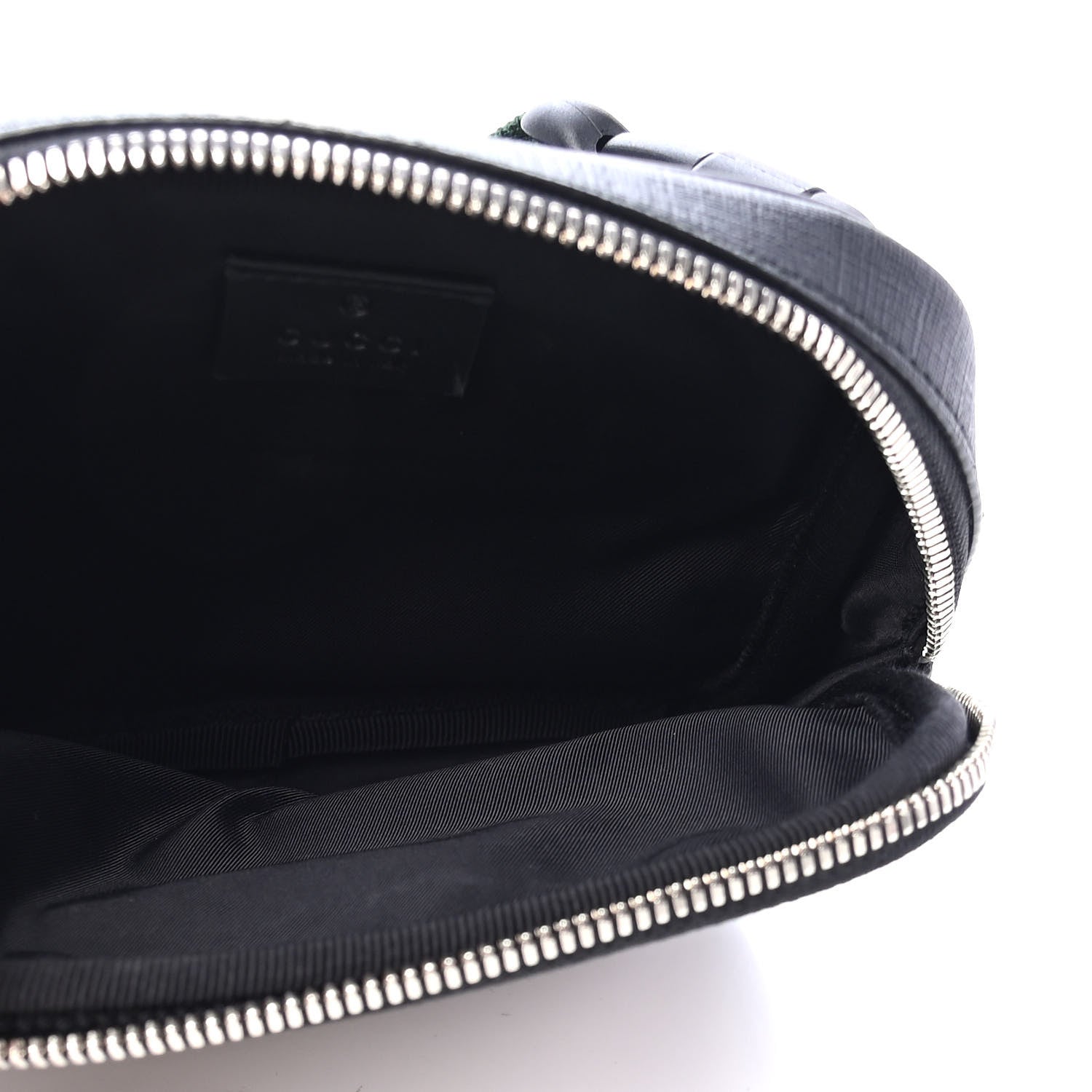 Gucci GG Supreme Monogram Web Belt Bag Black 4 of 6