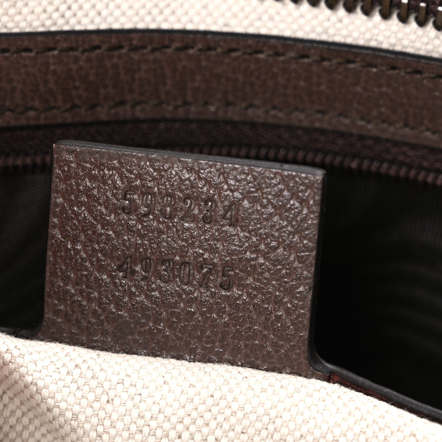Gucci GG Supreme Monogram Web Ophidia GG Toiletry Case Beige New Acero 7 of 8